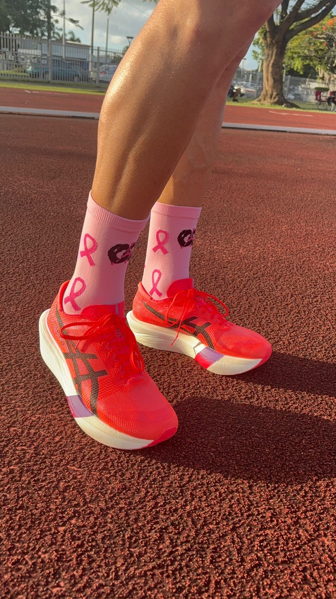 Compression Socks “Breath Cancer”