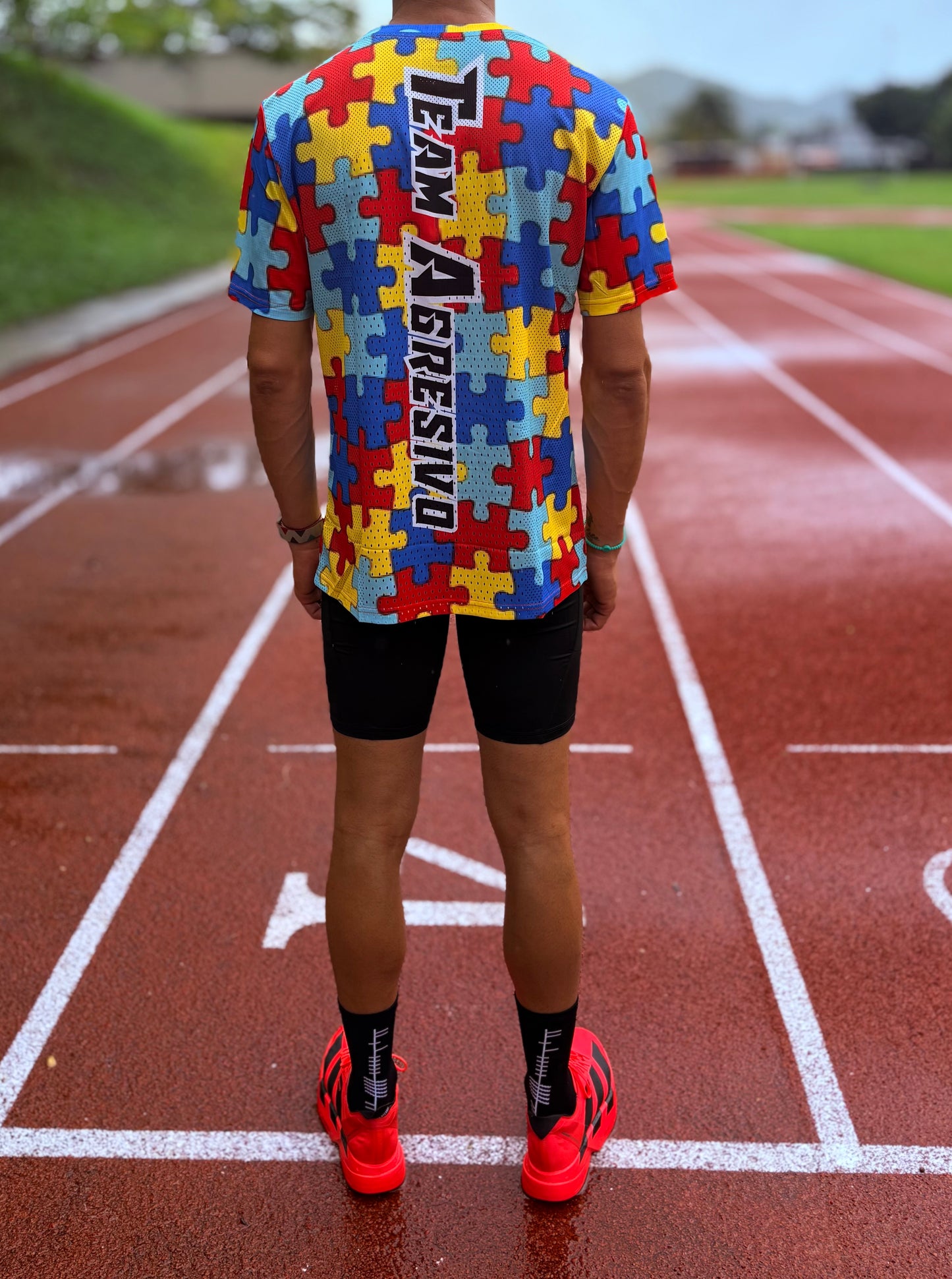 Tshirt Running Autismo