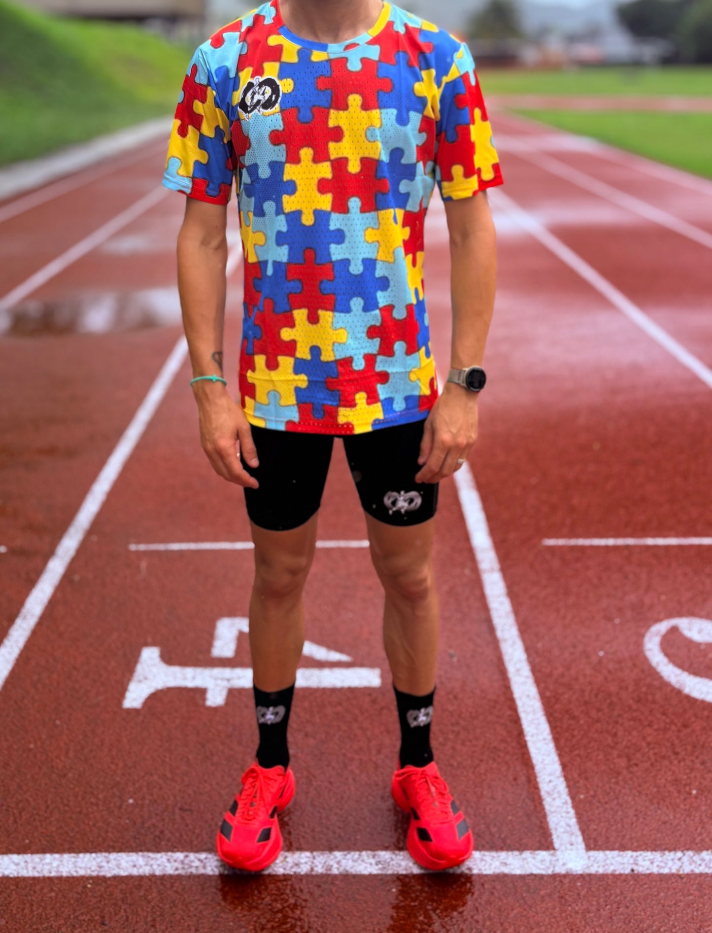 Tshirt Running Autismo