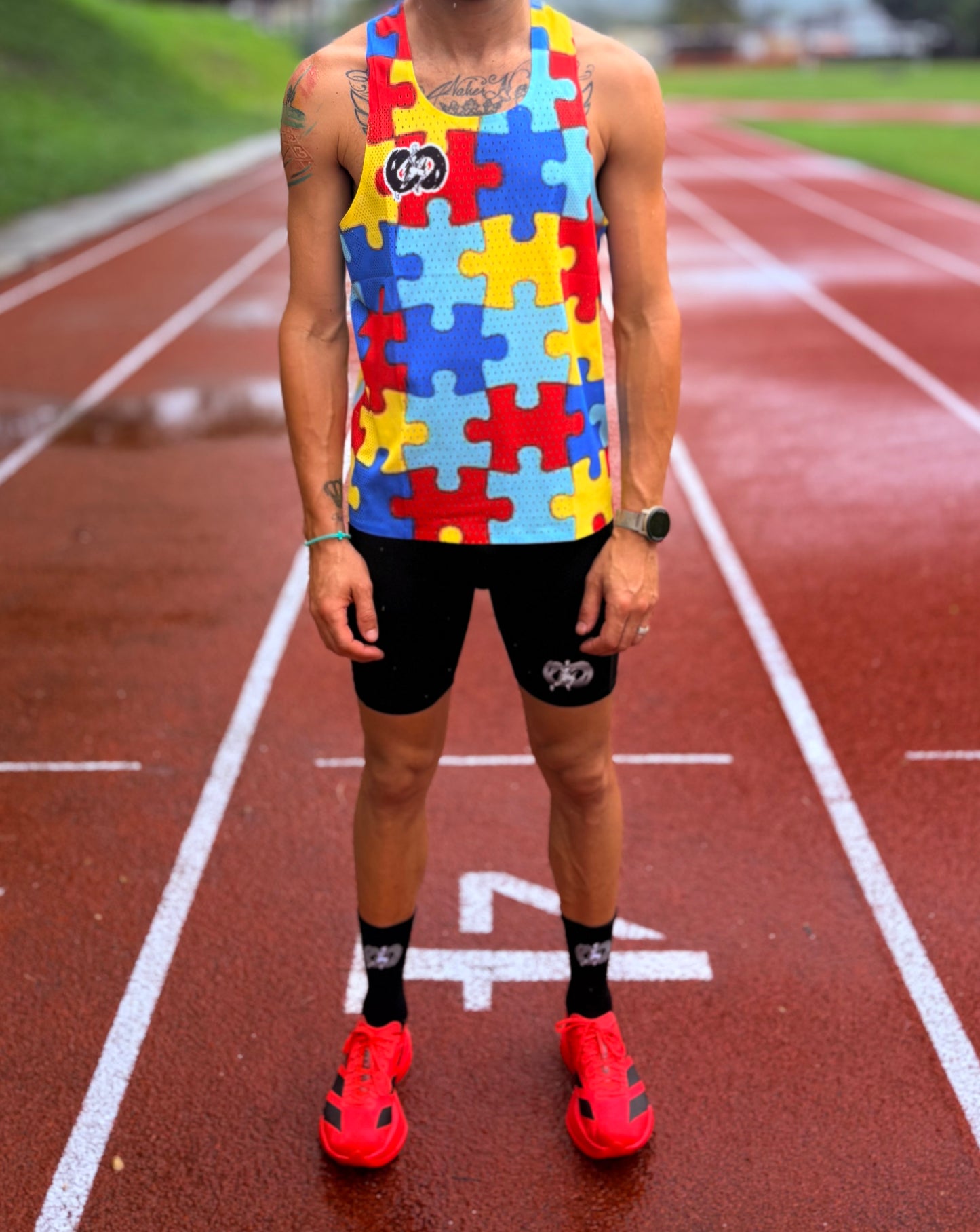 Running Singlet Autismo - Mens