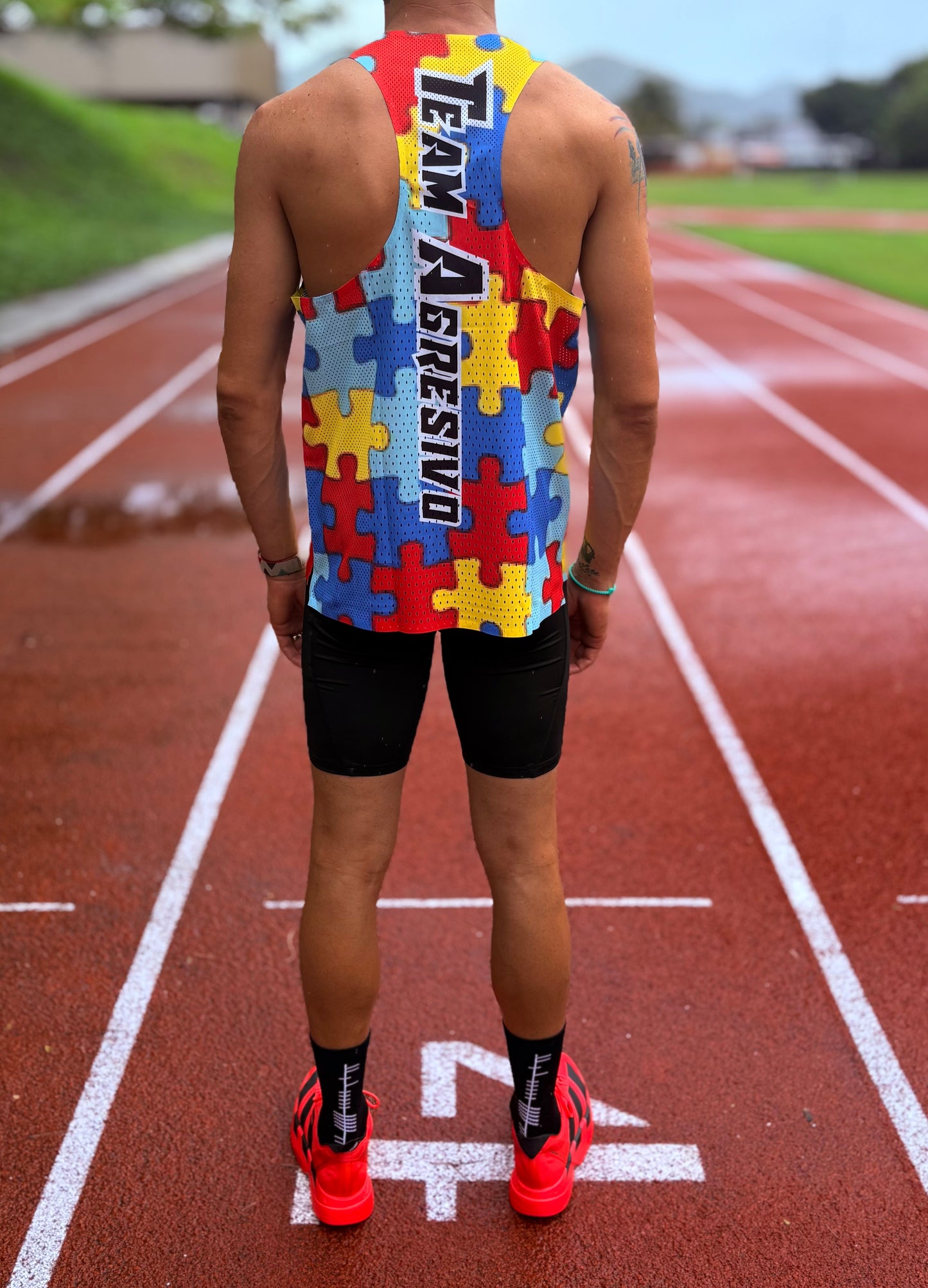 Running Singlet Autismo - Mens