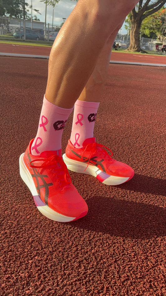 Compression Socks “Breath Cancer”