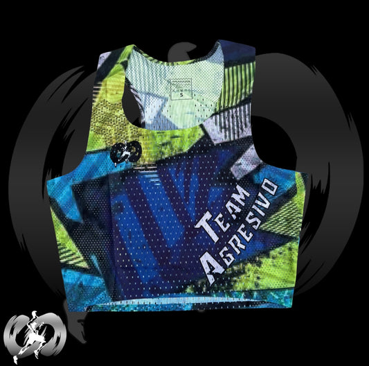 Top Running Blue/Green - Women