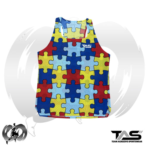 Autismo Men Running Singlet