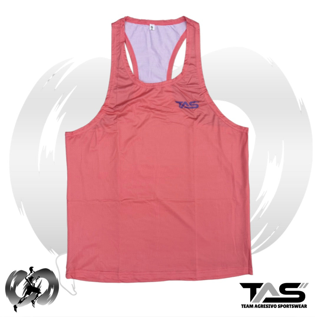 Peach Active Men Singlet