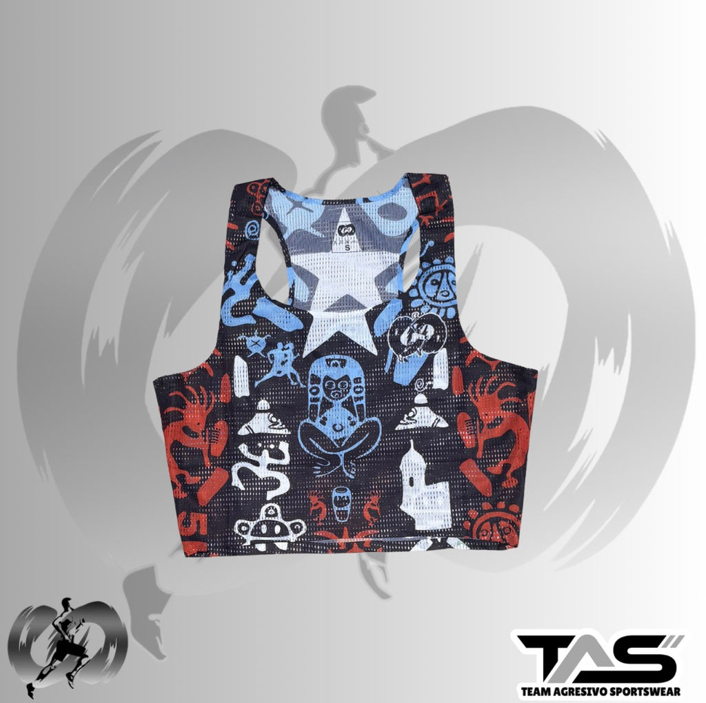 RUN PR Women Running Crop Top