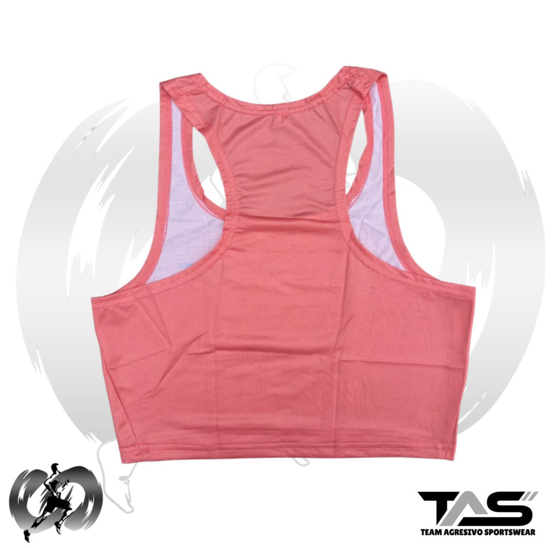 Peach Essential Active Crop Top