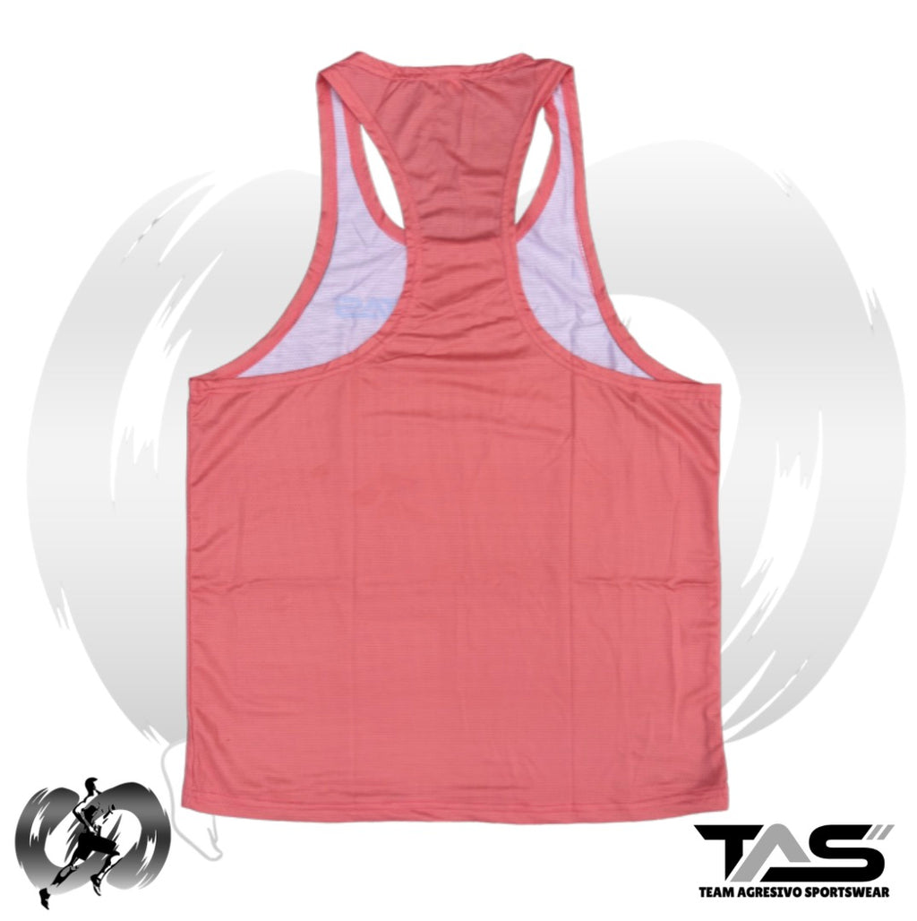 Peach Active Men Singlet