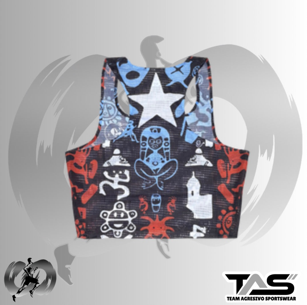 RUN PR Women Running Crop Top